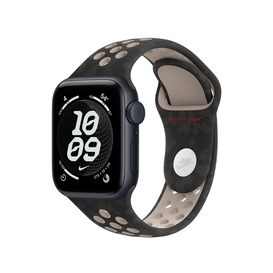 Apple 40mm After Dark Black Nike Sport Band - M/L - image 2