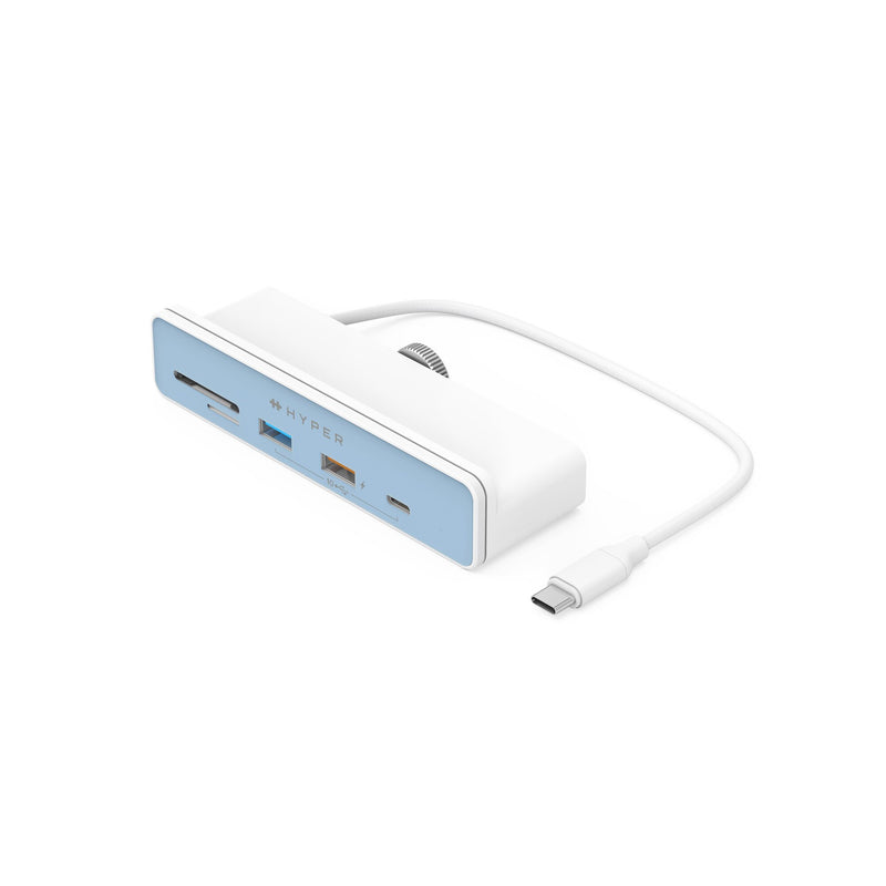 HYPER HD34A8 laptop dock/port replicator USB 3.2 Gen 1 (3.1 Gen 1) Type-C White