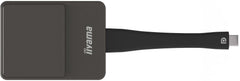 iiyama WP D002C Smart TV dongle USB 4K Ultra HD Black, Silver