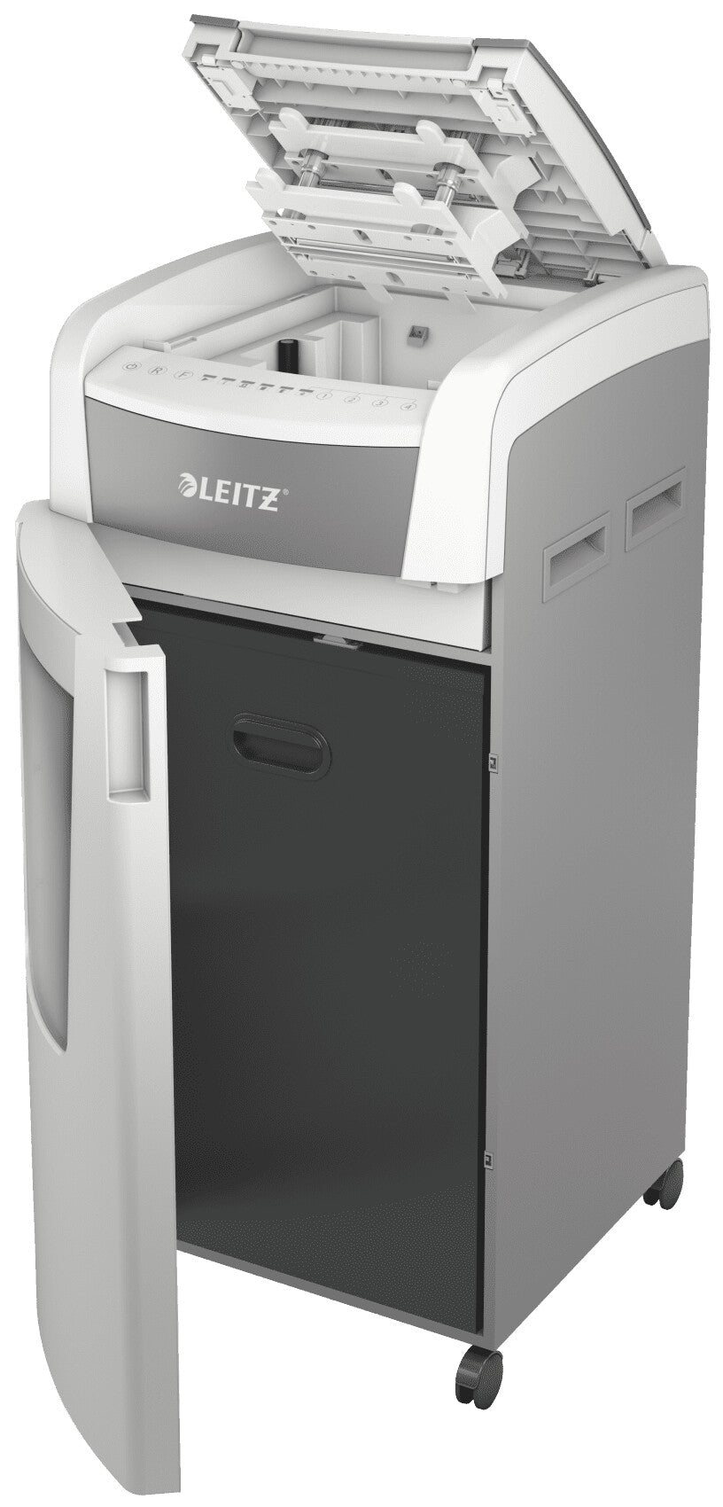 Leitz P4 110L paper shredder Cross shredding 55 dB 23 cm Black, Grey, Silver, White - image 4