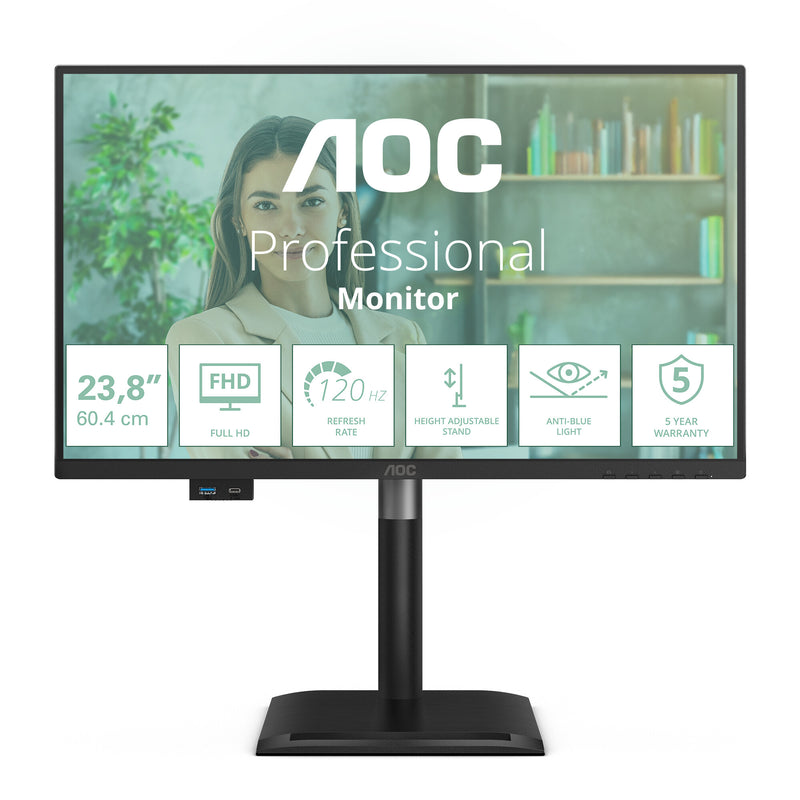 AOC 24P4CV computer monitor 60.5 cm (23.8") 1920 x 1080 pixels