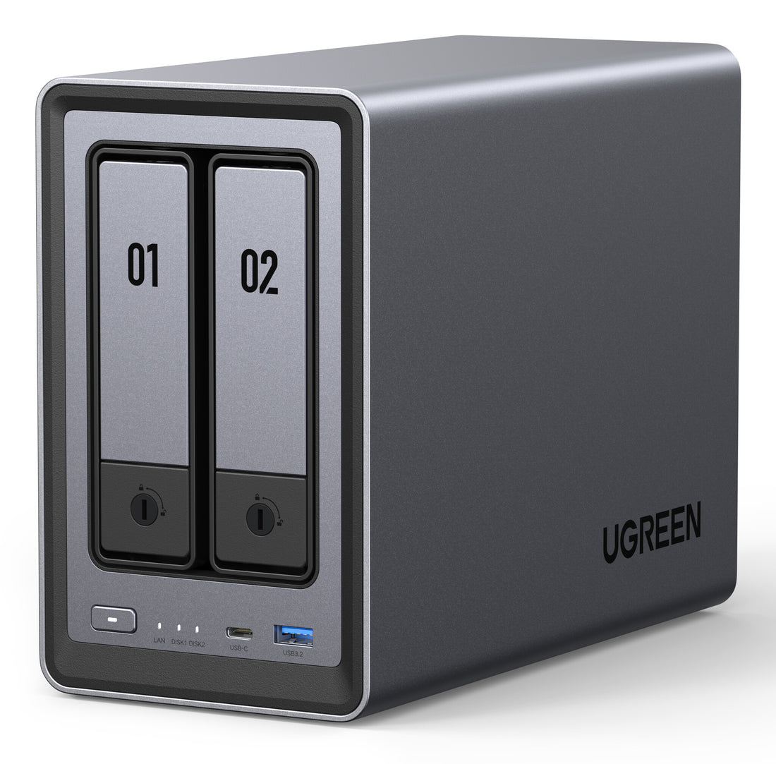 Ugreen NASync DXP2800 NAS Desktop Intel N N100 8 GB DDR5 0 TB UGOS Pro Aluminium - image 10
