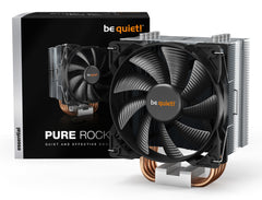 be quiet! Pure Rock 2 CPU Cooler, Single 120mm PWM Fan, For Intel Socket:1700/ 1200 / 2066 / 1150 / 1151 / 1155 / 2011(-3) square ILM; For AMD Socket: AM4 / AM3(+) 150W TDP, 155mm Height
