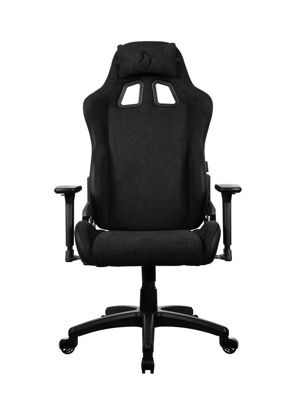 Arozzi Avanti SoftFabric Gaming Chair - Pure Black
