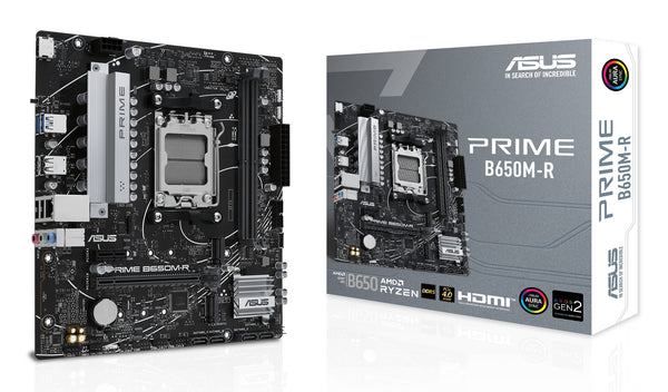 ASUS PRIME B650M-R AMD B650 Socket AM5 micro ATX