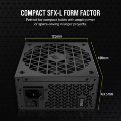 Corsair RPS0155 power supply unit 850 W 24-pin ATX SFX-L Black