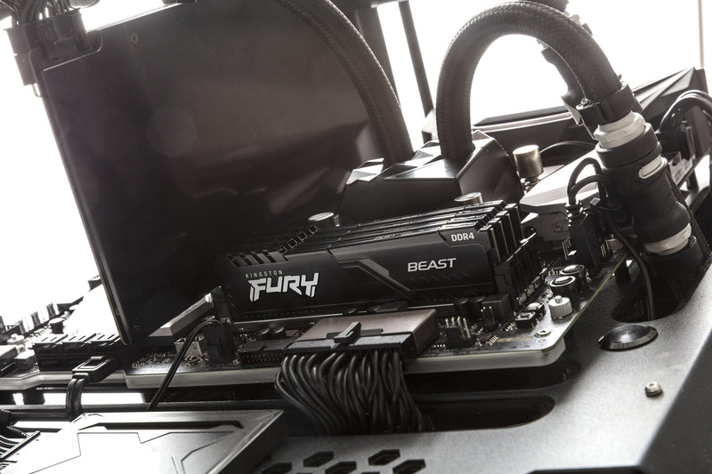 Kingston Technology FURY Beast 16GB 3600MT/s DDR4 CL17 DIMM (Kit of 2) Black