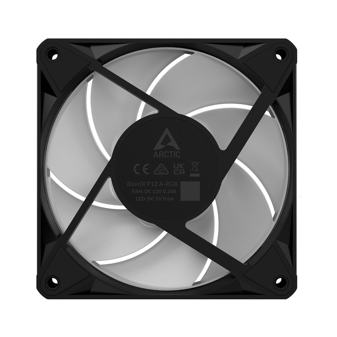 ARCTIC BioniX P12 A-RGB - 3 Pack 120 mm PWM Fan with Daisy Chain - image 9