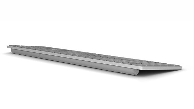 Microsoft 3YJ-00009 mobile device keyboard Bluetooth Grey
