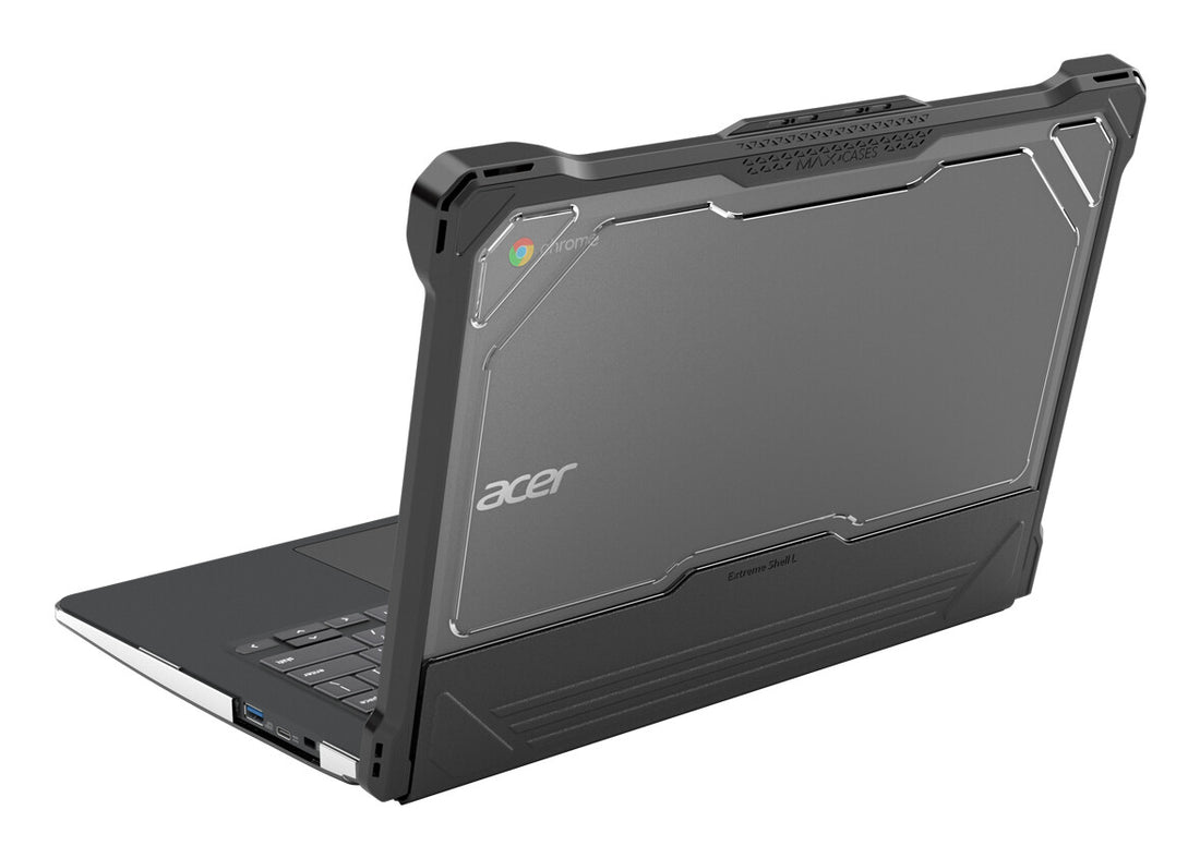 Origin Storage AC-ESL-C741L-BCLR laptop case 11" Shell case Black, Transparent - image 3