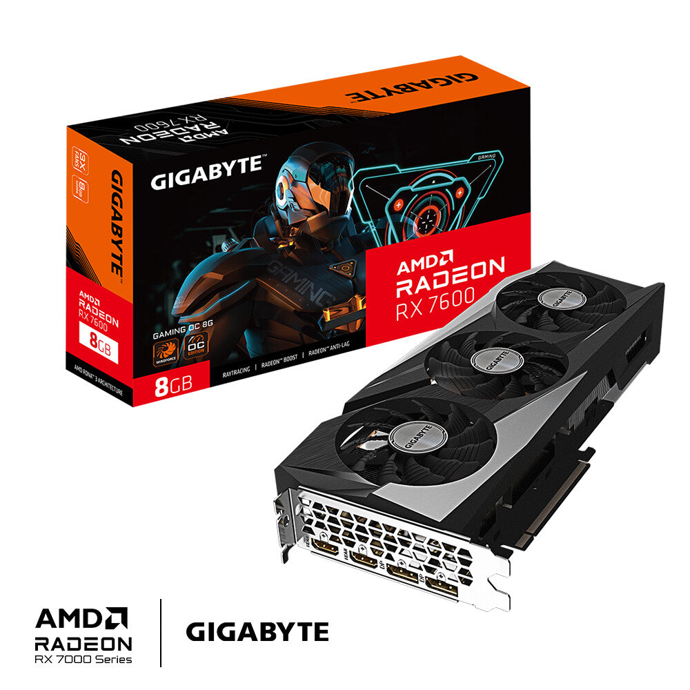 GIGABYTE GAMING Radeon RX 7600 OC 8G AMD 8 GB GDDR6 - image 2