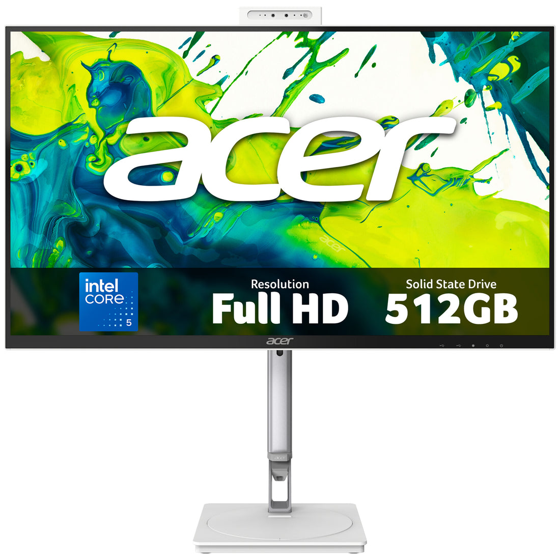 Acer Aspire C27D – 27" Full HD (1920×1080), Intel Core 5 320, 16GB LPDDR5, 512GB SSD, Windows 11 All-in-One - image 2