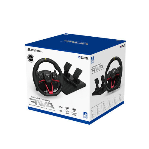 Hori SPF-022U Gaming Controller Black RF/USB Steering wheel + Pedals PC, PlayStation 4, PlayStation 5