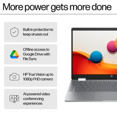 HP Chromebook x360 14b-cd0003na Intel® Core™ i3 i3-N305 35.6 cm (14