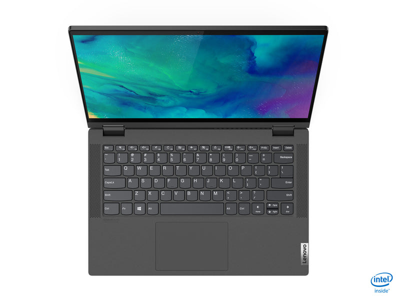 Lenovo IdeaPad Flex 5 15ITL05 Intel® Core™ i3 i3-1115G4 Hybrid (2-in-1) 39.6 cm (15.6") Touchscreen Full HD 8 GB DDR4-SDRAM 128 GB SSD Wi-Fi 6 (802.11ax) Windows 10 Home in S mode UK English Graphite, Grey