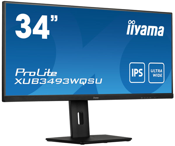 iiyama ProLite 34" UltraWide QHD Monitor (XUB3493WQSU-B5)