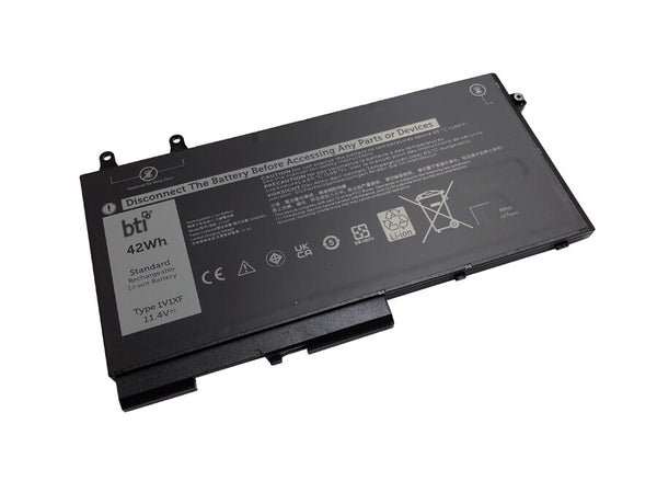 BTI XV8CJ compatible 42Wh 3-cell battery for DELL LATITUDE 5400 5500 5501 5401