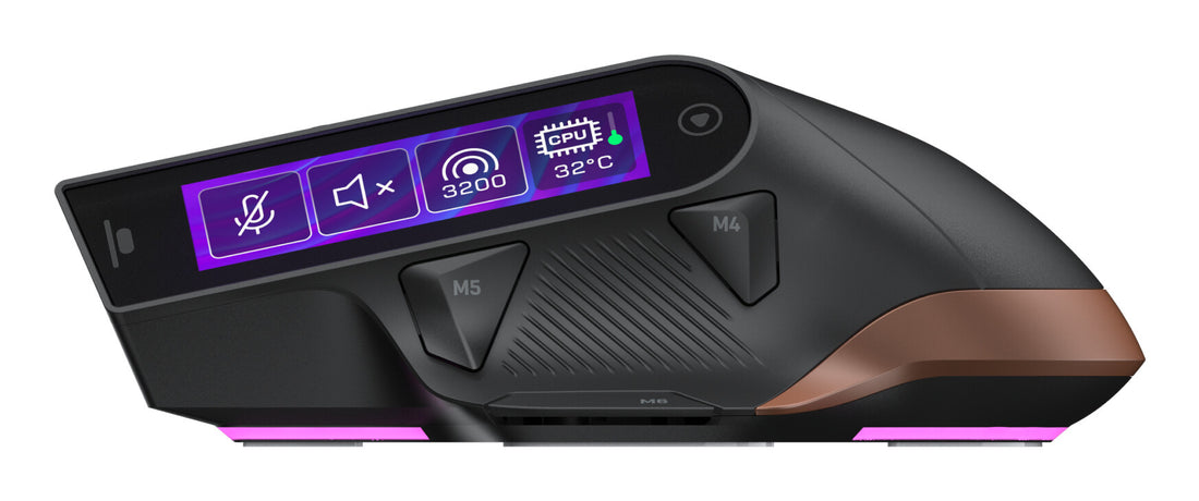 Turtle Beach Command Series MC7 Wireless Gaming Mouse - Built-In Touchscreen Command Display, True 8K Polling - image 4