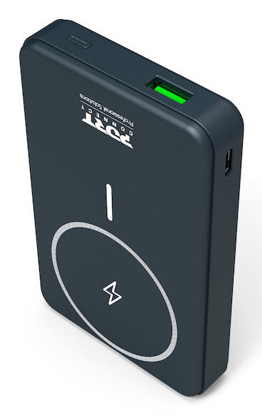 Port Designs 907005 power bank Lithium Polymer (LiPo) 10000 mAh Wireless charging Black - image 3