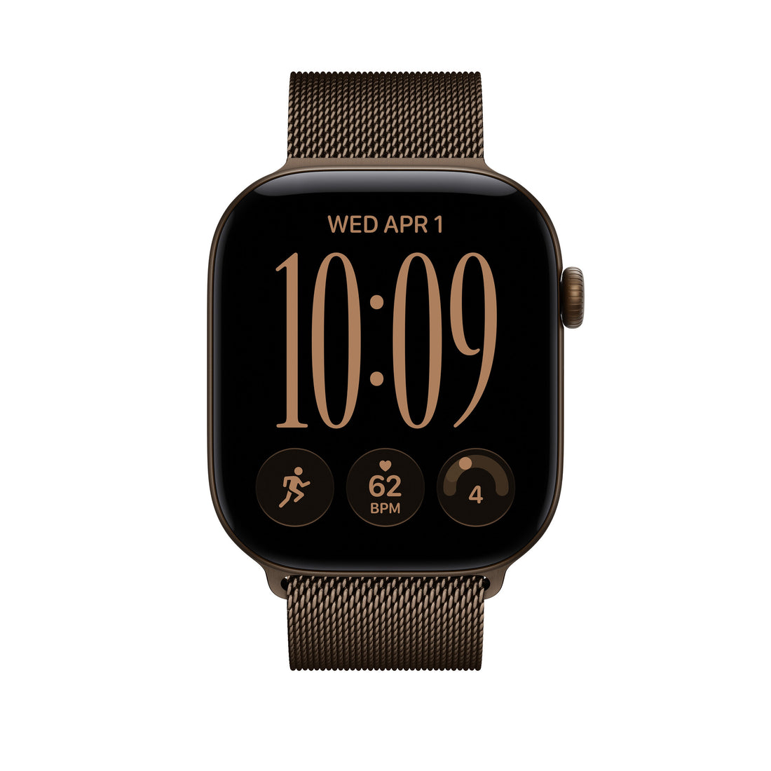 Apple 46mm Dark Bronze Milanese Loop - M/L - image 3