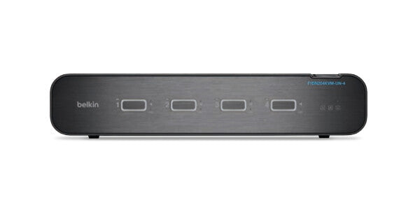 Belkin F1DN204KVM-UN-4 KVM switch Rack mounting Black