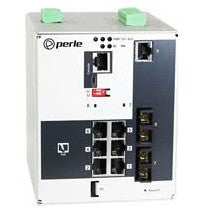 Perle IDS-509F2PP6-T2SD40-XT Managed Gigabit Ethernet (10/100/1000) Power over Ethernet (PoE) White