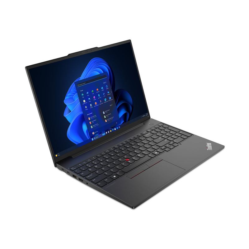 Lenovo ThinkPad E16 Gen 2 (Intel) Intel Core Ultra 5 125U Laptop 40.6 cm (16") WUXGA 16 GB DDR5-SDRAM 256 GB SSD Wi-Fi 6E (802.11ax) Windows 11 Pro English Black