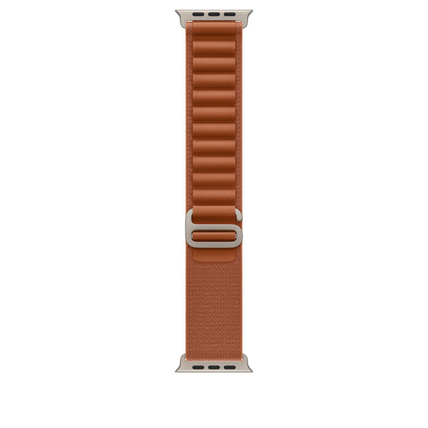 Apple MFTC4ZM/A smart wearable accessory Band Brown Titanium, Polyester, Spandex