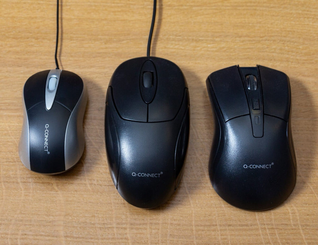 Q-CONNECT KF16196 mouse Universal Ambidextrous Bluetooth + USB Type-A Optical - image 5
