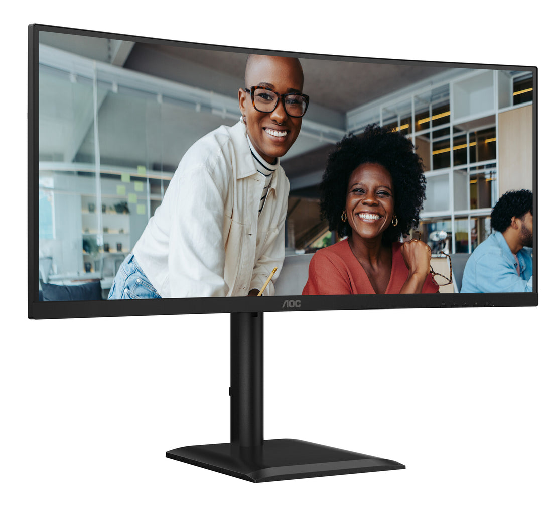 AOC E4 CU34E4CV 34" UltraWide Quad HD Monitor - image 4