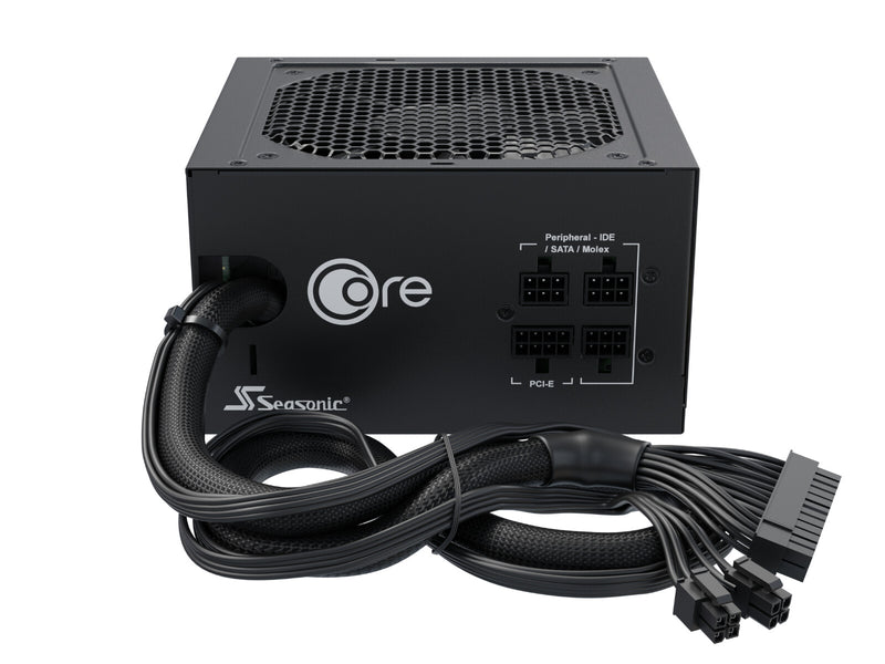 Seasonic CORE-GM-500 power supply unit 500 W 20+4 pin ATX ATX Black