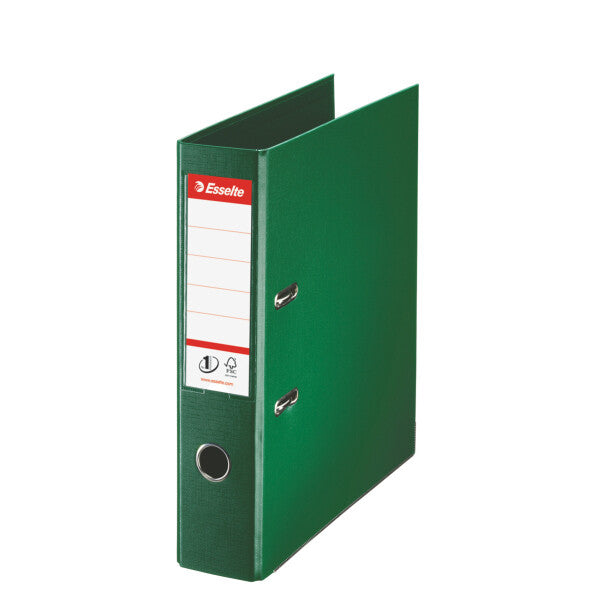 Esselte No.1 Lever Arch File PP, 30% pre-consumer recycled foil