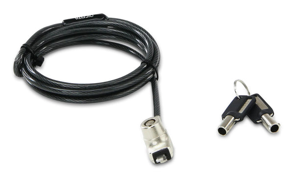 DICOTA BASE XX Laptop Lock Wedge cable lock Anthracite 1.5 m