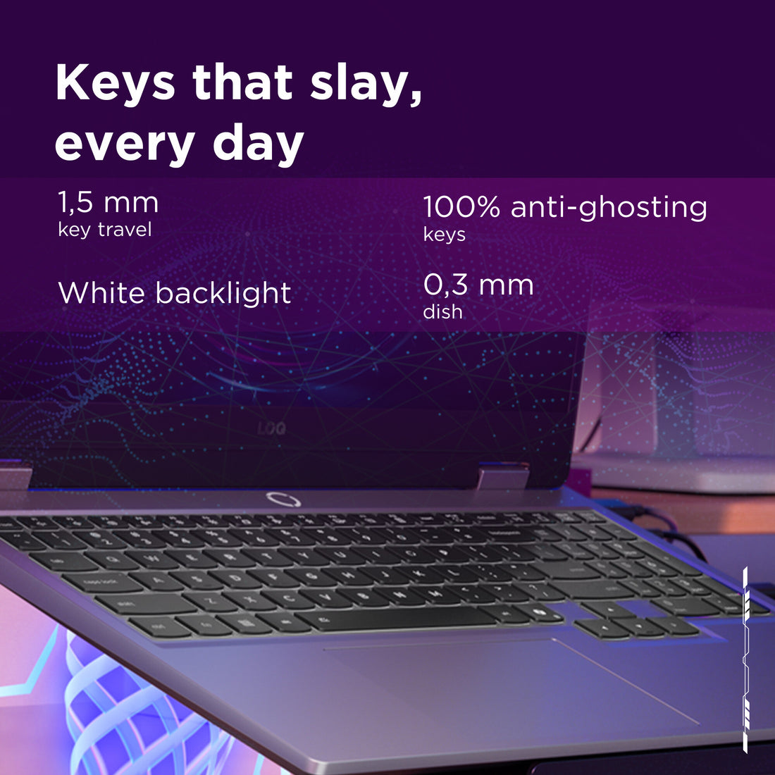 Lenovo LOQ 15IRX10 15.6" Laptop (83JE00M0UK) - Intel Core i7-13700HX, 16GB RAM, 1TB SSD, NVIDIA GeForce RTX 5060, Windows 11 Home