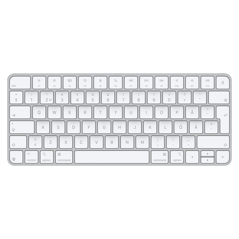 Apple Magic keyboard Universal USB + Bluetooth QWERTY Finnish, Swedish White