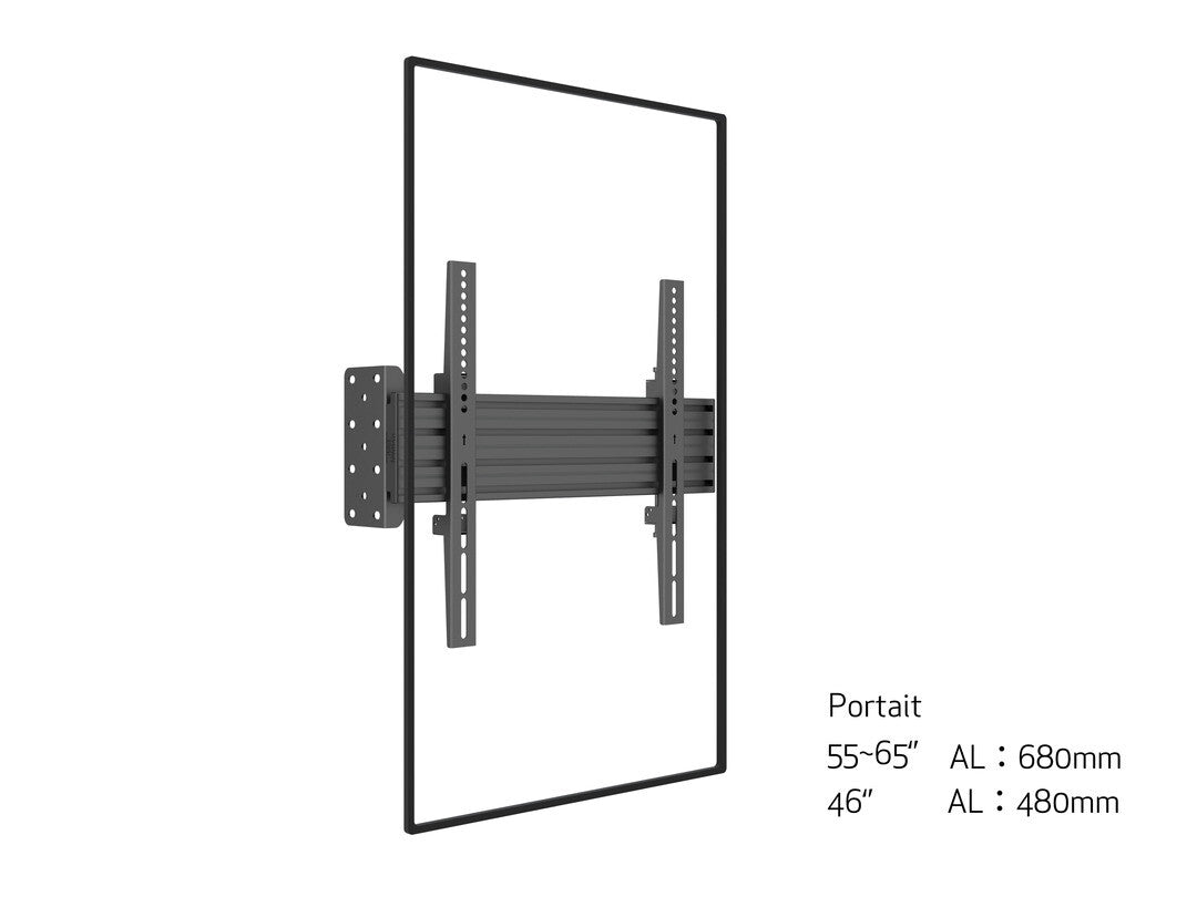 Multibrackets M Pro Series - Single display plate from wall - image 10