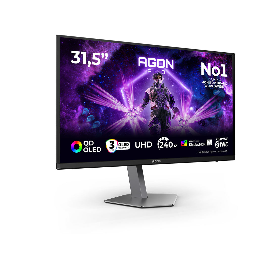 AOC AG326UZD2/11 computer monitor 31.5" 3840 x 2160 pixels Black - image 12