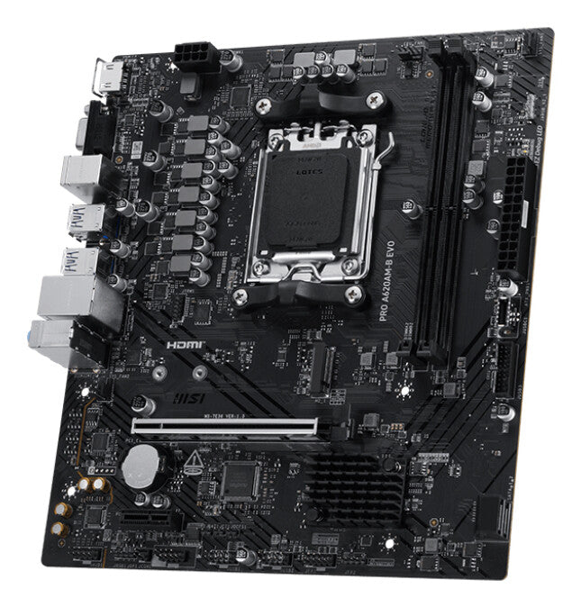 MSI PRO A620AM-B EVO motherboard AMD A620A Socket AM5 micro ATX - image 3