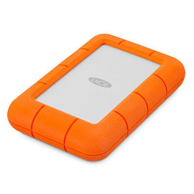 LaCie Rugged Mini external hard drive 1 TB 5400 RPM 2.5" Micro-USB B 3.2 Gen 1 (3.1 Gen 1) Orange, Silver - image 2