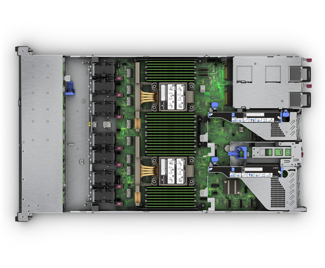 HPE ProLiant DL360 Gen11 4510 2.4GHz 12c 1P 2x32GB-R 8SFF MR408i-o NC BCM5719 2x1000W PS EU Server - image 3