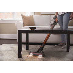 Black & Decker BHFEV182B-XJ stick vacuum/electric broom Battery Dry Bagless Orange, Titanium
