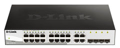 D-Link 16-port 10/100/1G Smart Switch +4 RJ45/SFP