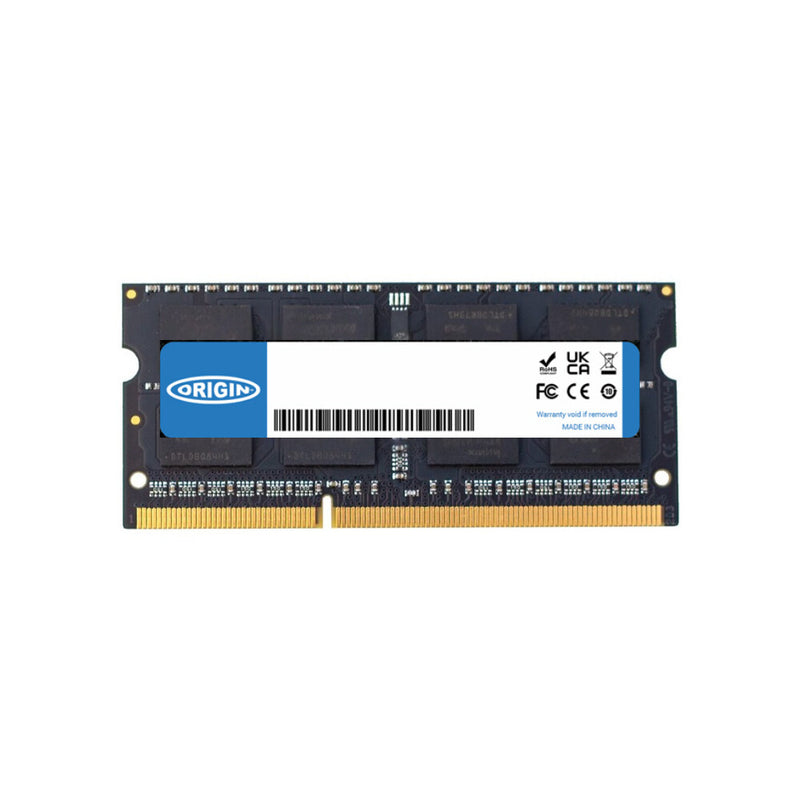 Origin Storage 4GB DDR3 1333MHz SODIMM 1Rx8 Non-ECC 1.35V