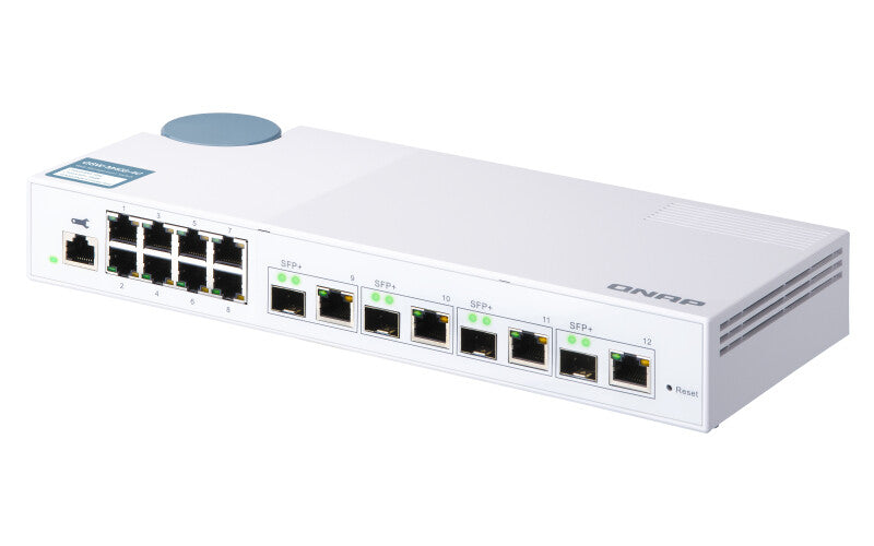 QNAP QSW-M408-4C network switch Managed L2 Gigabit Ethernet (10/100/1000) White - image 3
