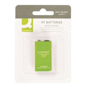 Q-CONNECT 9V Single-use battery Alkaline