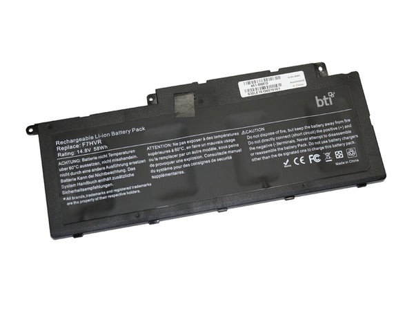 BTI Y1FGD compatible 58Wh 4-cell battery for LATITUDE 7437