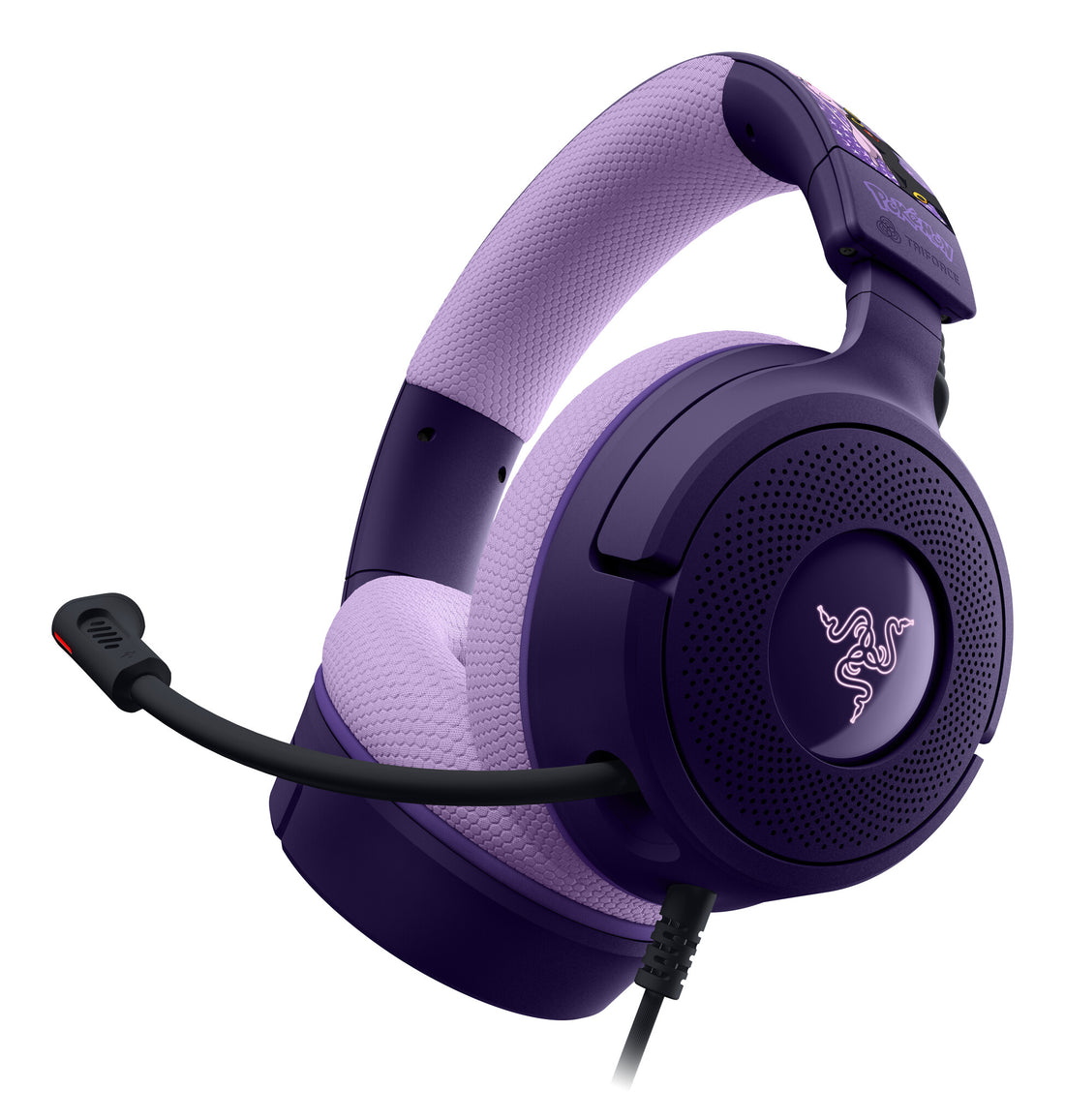 Razer Kraken V4 X – Espeon & Umbreon Edition Headset Wired Head-band Gaming USB Type-C / USB Type-A Purple