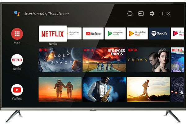 TCL 55EP658 TV 139.7 cm (55") 4K Ultra HD Smart TV Wi-Fi Black, Silver 260 cd/m²