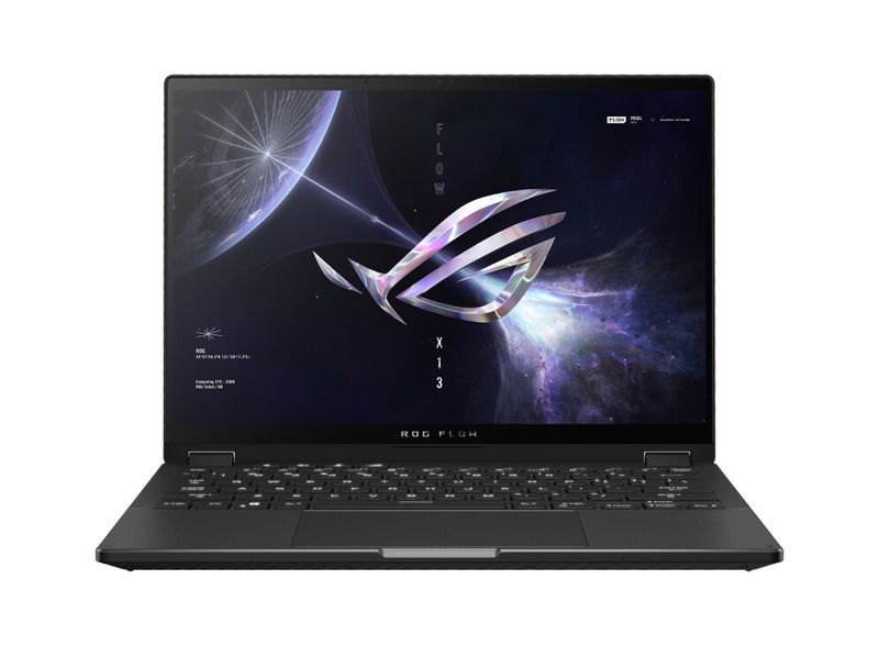 ASUS ROG Flow X13 GV302XU-MU010W AMD Ryzen™ 9 7940HS Hybrid (2-in-1) 34 cm (13.4") Touchscreen WQXGA 16 GB LPDDR5-SDRAM 1 TB SSD NVIDIA GeForce RTX 4050 Wi-Fi 6E (802.11ax) Windows 11 Home Black