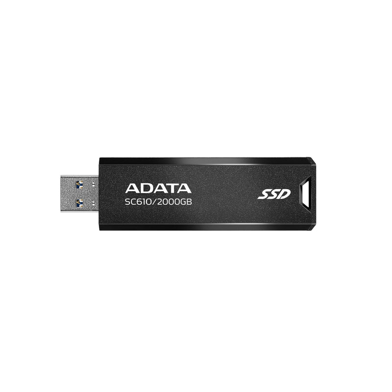 ADATA SC610 2 TB USB Type-A 3.2 Gen 2 (3.1 Gen 2) Black